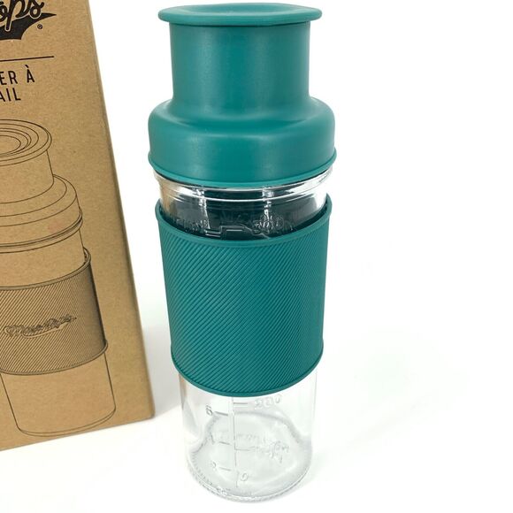 MASONTOPS MASON JAR COCKTAIL SHAKER KIT NEW IN BOX **READ** - Picture 1 of 9
